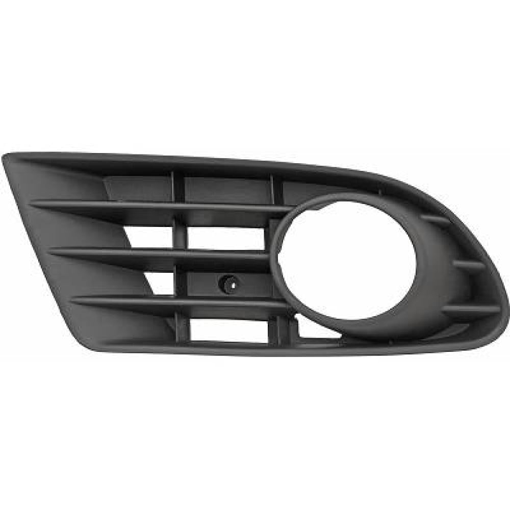 griglia sinistra paraurti anteriore nera con sede fendi volkswagen golf plus 2005 2009 vg0402134