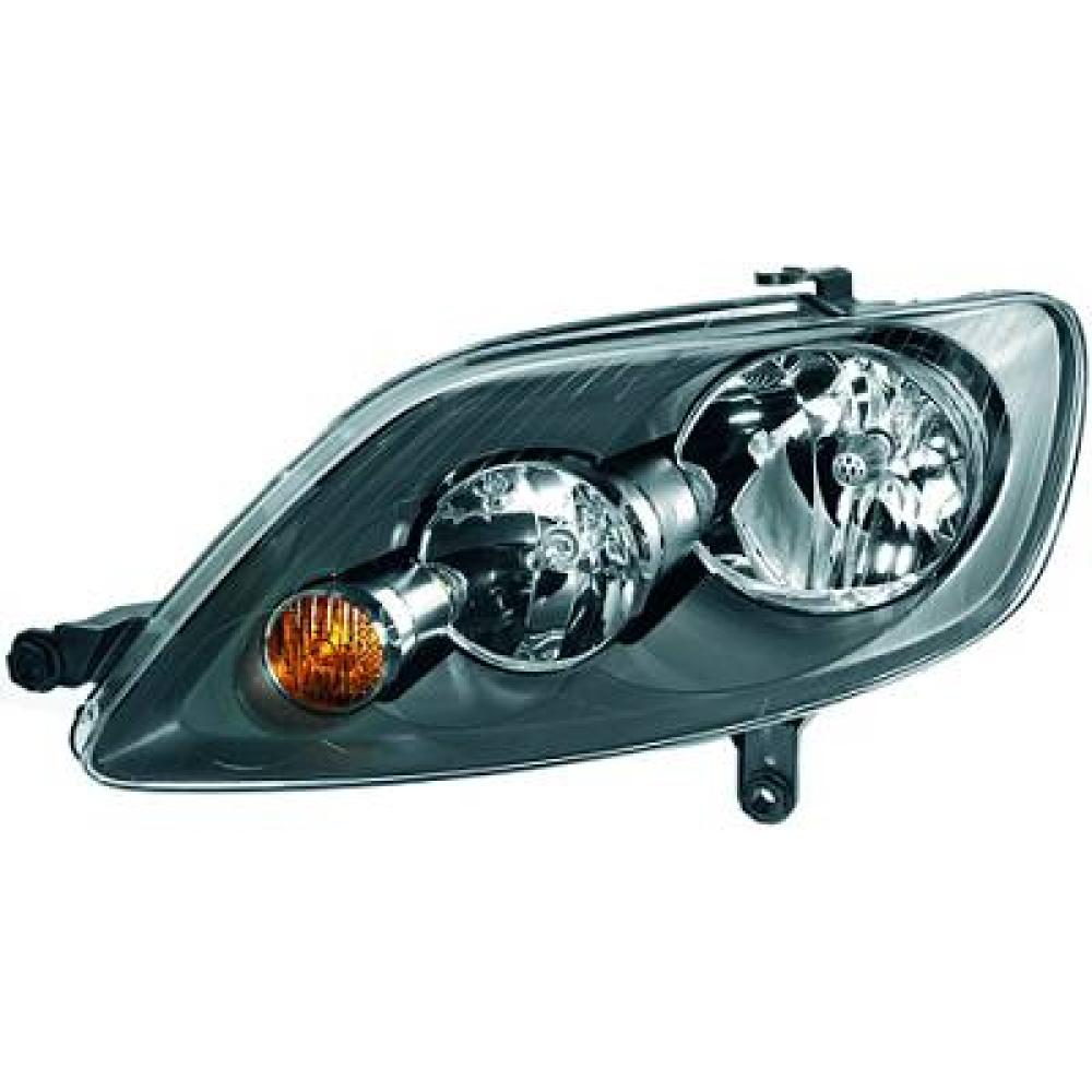proiettore sinistro h7 h7 elettrico con motore volkswagen golf plus 2005 2009 vg0404904