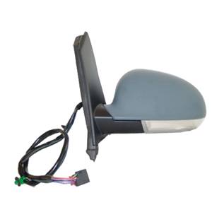 retrovisore sinistro elettrico termico con primer con luce cortesia chiudibile con fanale volkswagen golf plus 2005 2009 vg0407334
