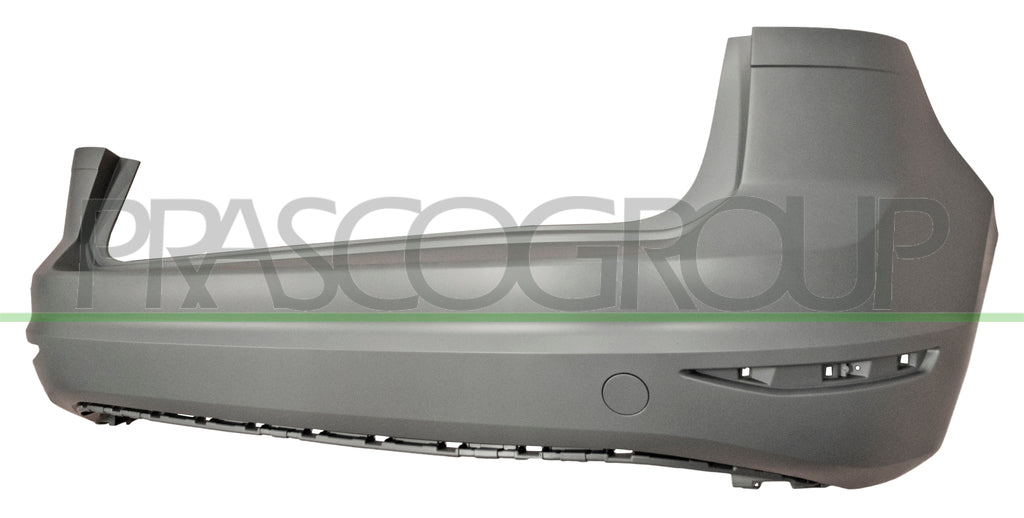 paraurti posteriore con primer con tappo copri gancio con tracce pdc e park assist volkswagen golf sportsvan 2014 2017 vg0441051