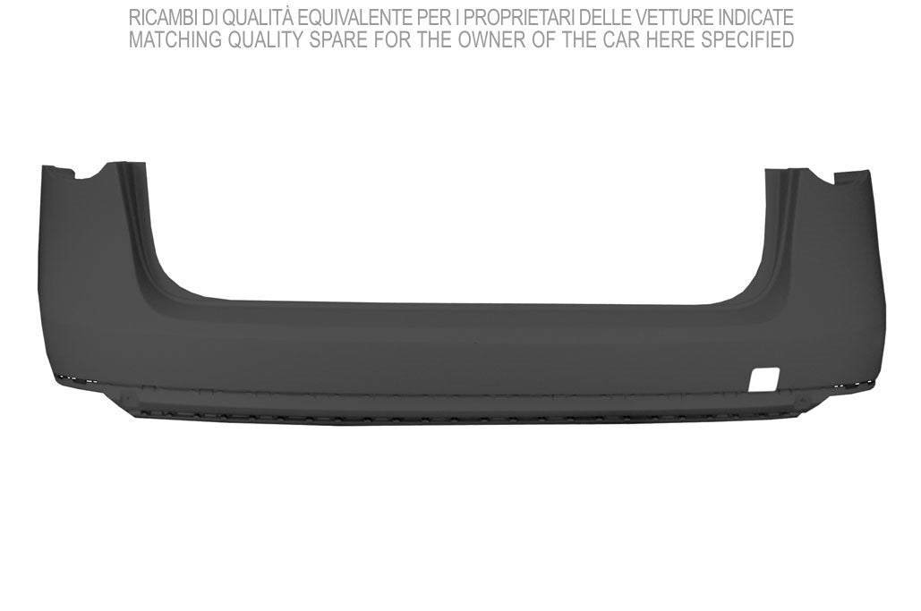 paraurti posteriore con primer con tappo copri gancio con tracce pdc mod station wagon volkswagen passat b6 2005 2010 vg0541071