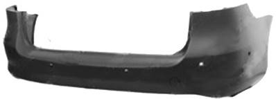 paraurti posteriore con primer con fori pdc supporti mod station wagon trendline volkswagen passat b7 2010 2014 vg0551081