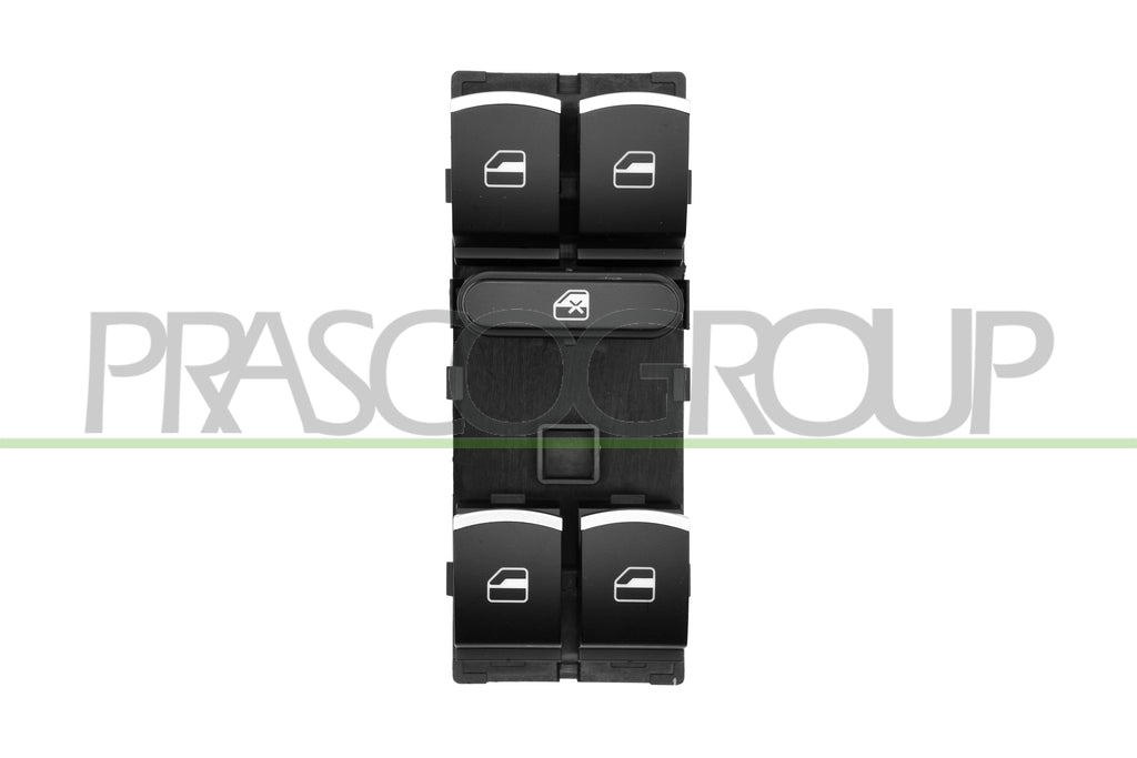 pulsantiera alzacristallo porta anteriore sinistra nera 4 interruttori 10 pins volkswagen passat b7 2010 2014 vg055ws04