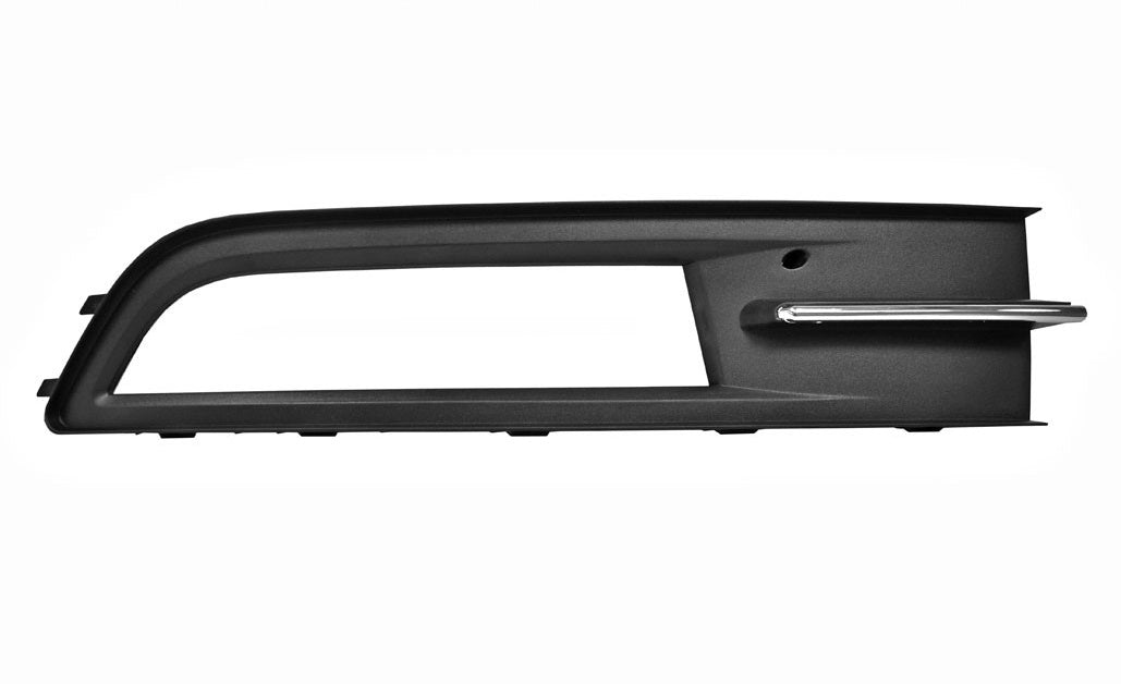 griglia destra paraurti anteriore nera con sede fendi con modanatura cromata volkswagen passat b8 2014 2019 vg0562123