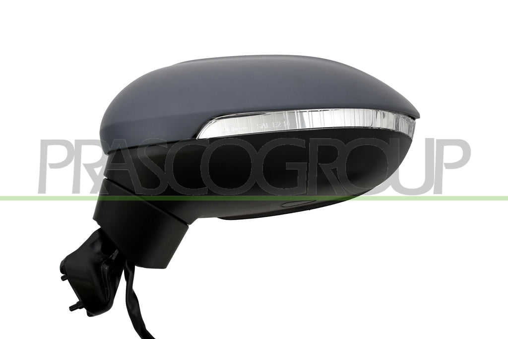 retrovisore sinistro elettrico con primer termico con fanale con blis asferico 8 pins volkswagen passat b8 2014 2019 vg0567324