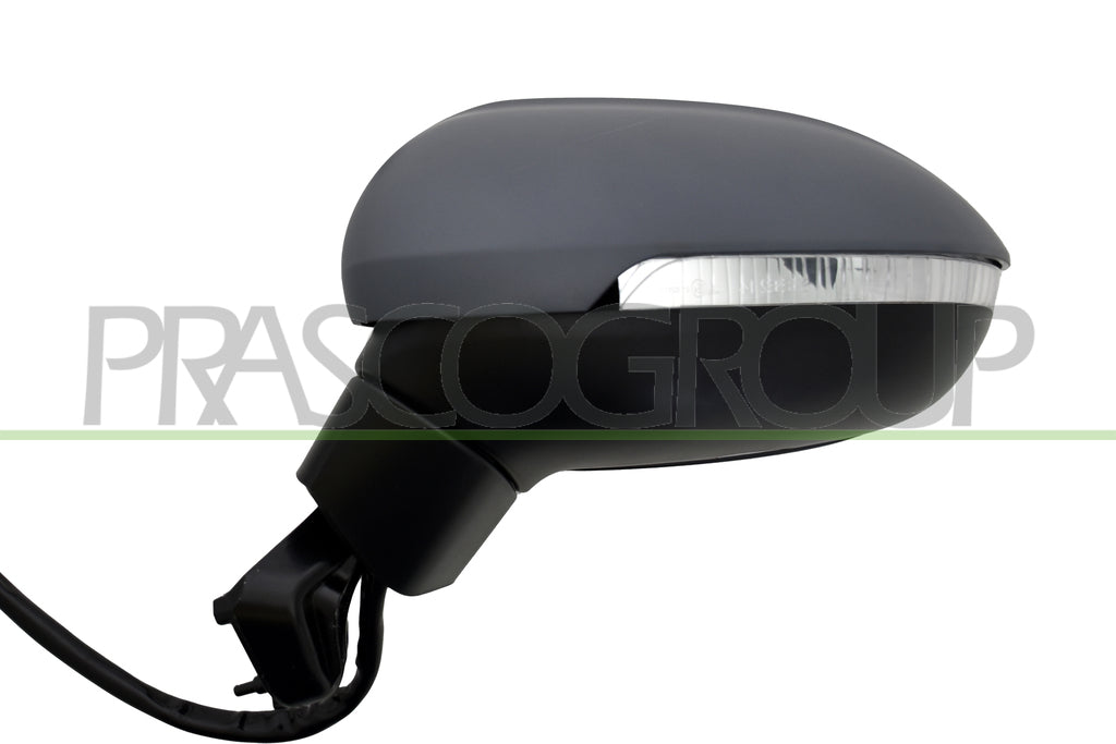 retrovisore sinistro elettrico con primer termico chiudibile con fanale con luce cortesia con memoria con blis con predisposizione oscuramento automatico asferico 17 pins volkswagen passat b8 2014 2019 vg0567344