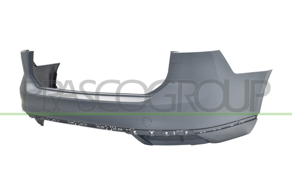paraurti posteriore con primer con tappo coprigancio con fori modanature volkswagen passat b8 2019 2024 vg0581091