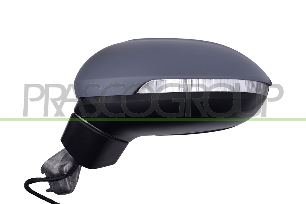 retrovisore sinistro elettrico con primer termico con fanale asferico 6 pins volkswagen passat b8 2019 2024 vg0587314