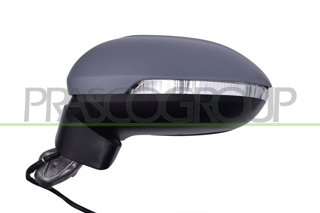 retrovisore sinistro elettrico con primer termico con fanale con luce cortesia con blis asferico 7 pins volkswagen passat b8 2019 2024 vg0587324