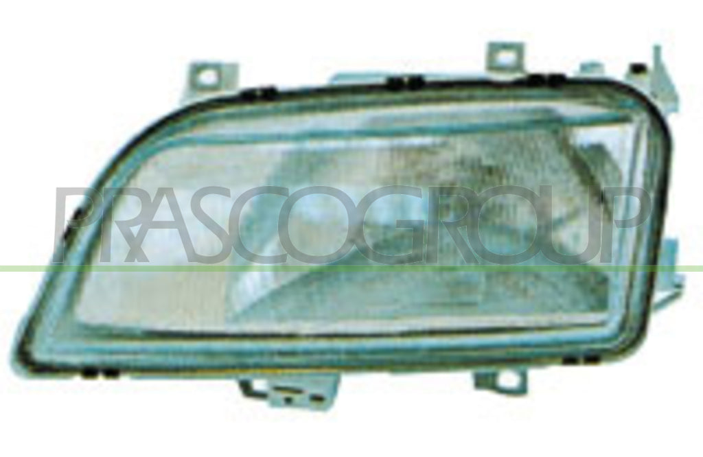 proiettore destro h4 elettrico con motore volkswagen sharan 1995 2000 vg0954803
