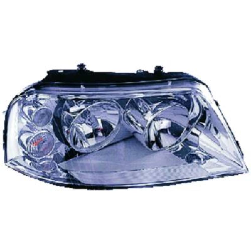 proiettore destro h1 h7 elettrico cromato con motore volkswagen sharan 2004 2010 vg0974903