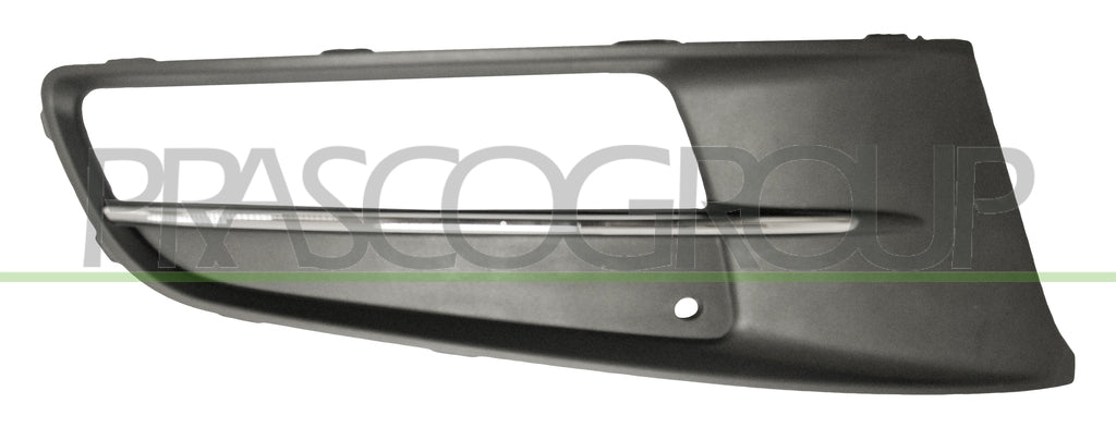 griglia destra paraurti anteriore nera con sede fendi aperta con profilo cromato volkswagen sharan 2010 2015 vg1012133