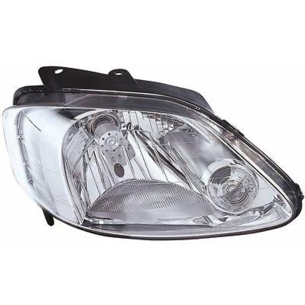 proiettore destro h4 elettrico mod 09 05 connettore tondo volkswagen fox 2004 2009 vg3304803
