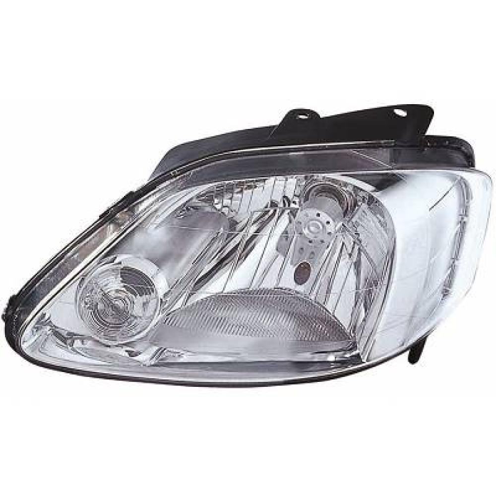 proiettore sinistro h4 elettrico mod 09 05 connettore tondo volkswagen fox 2004 2009 vg3304804