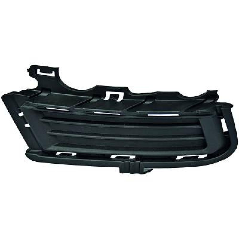 griglia destra paraurti anteriore nera goffrata senza sede fendinebbia volkswagen golf 7 2012 2016 vg4002123