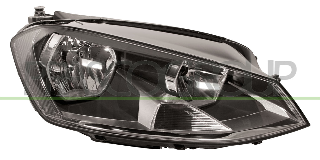 proiettore destro h7 h15 elettrico con motore nero volkswagen golf 7 2012 2016 vg4004903