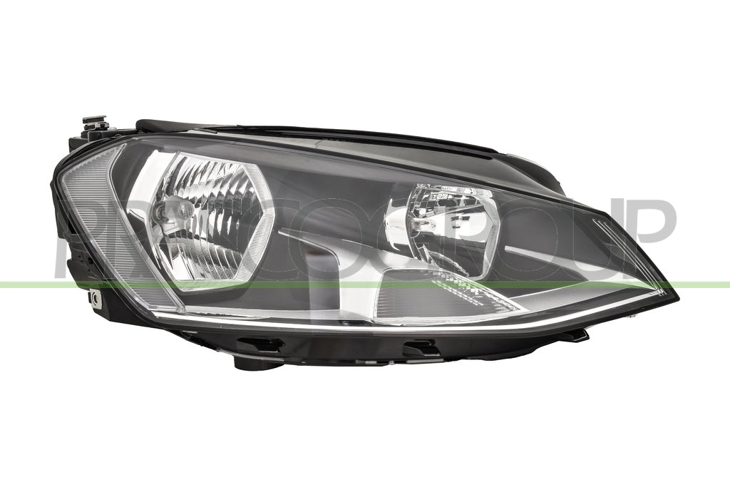 proiettore destro h7 h15 elettrico con motore nero volkswagen golf 7 2012 2016 vg4004905