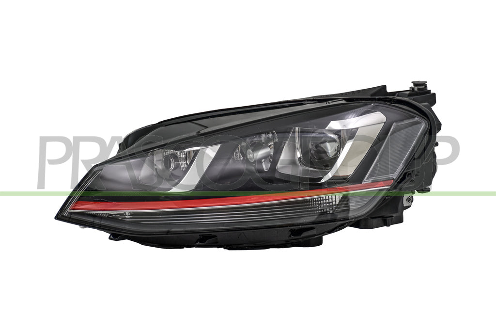 proiettore sinistro xenon d3s h7 elettrico con motore nero mod gti volkswagen golf 7 2012 2016 vg4004924