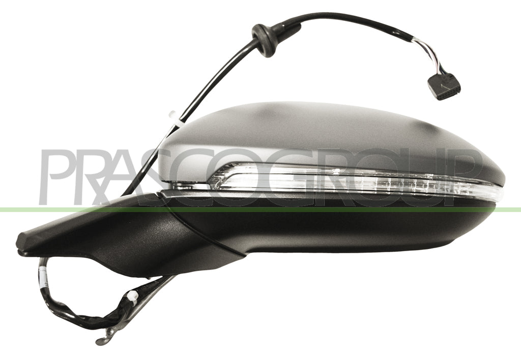 retrovisore sinistro elettrico termico con primer chiudibile con fanale con luce cortesia asferico 16h9p volkswagen golf 7 2012 2016 vg4007318p