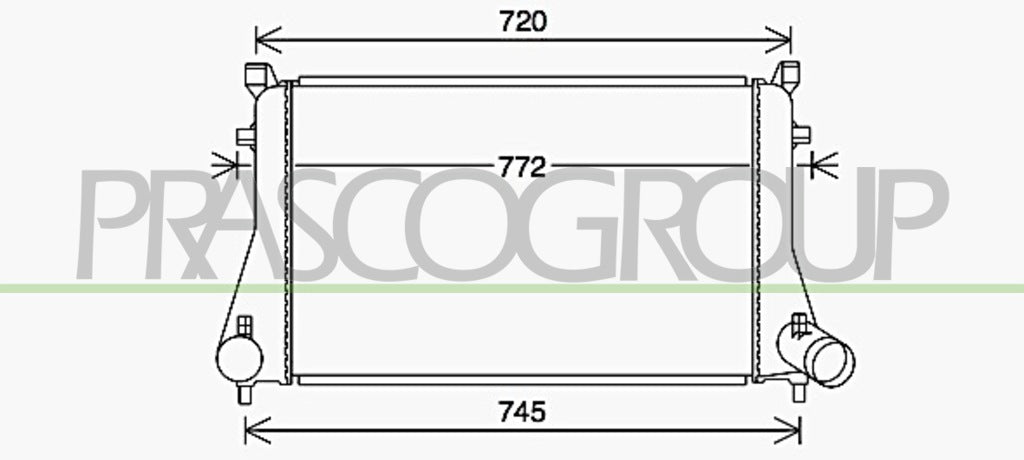 intercooler volkswagen golf 7 2012 2016 vg400n001