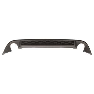 spoiler paraurti posteriore senza primer con scarico doppio solo per mod gti volkswagen golf 7 gti gtd 2013 2016 vg4021851