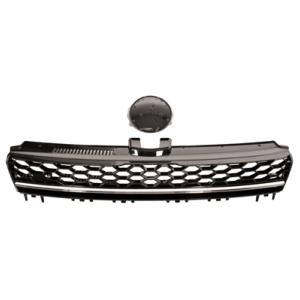 griglia radiatore nera con modanatura cromata mod gtd volkswagen golf 7 gti gtd 2013 2016 vg4022021