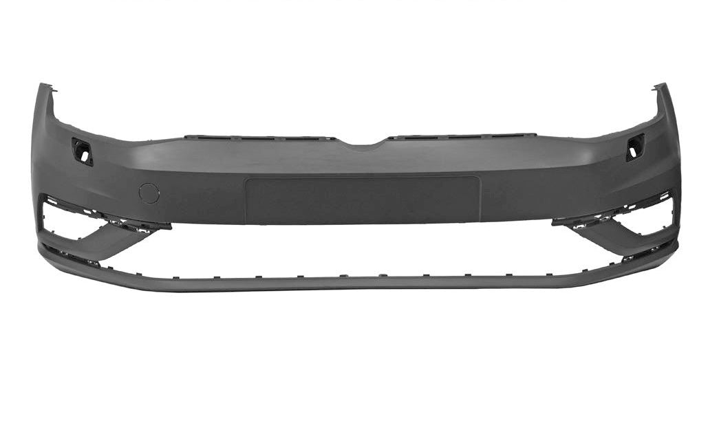 paraurti anteriore con primer con fori lavafari con tappo copri gancio volkswagen golf 7 5 2016 2020 vg4041011