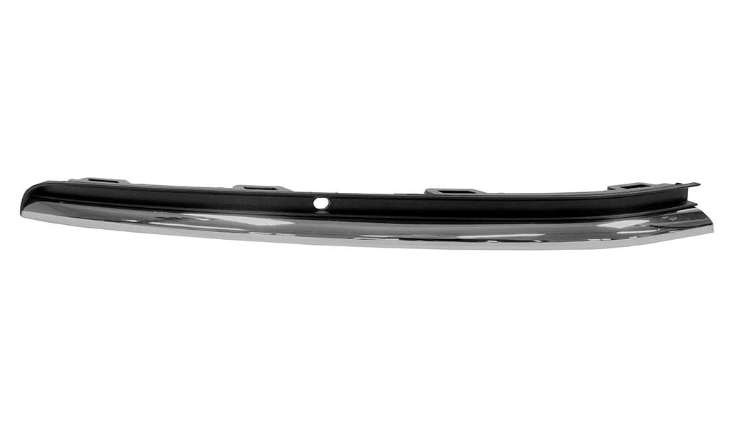 modanatura destra paraurti anteriore nera con profilo cromato volkswagen golf 7 5 2016 2020 vg4041241