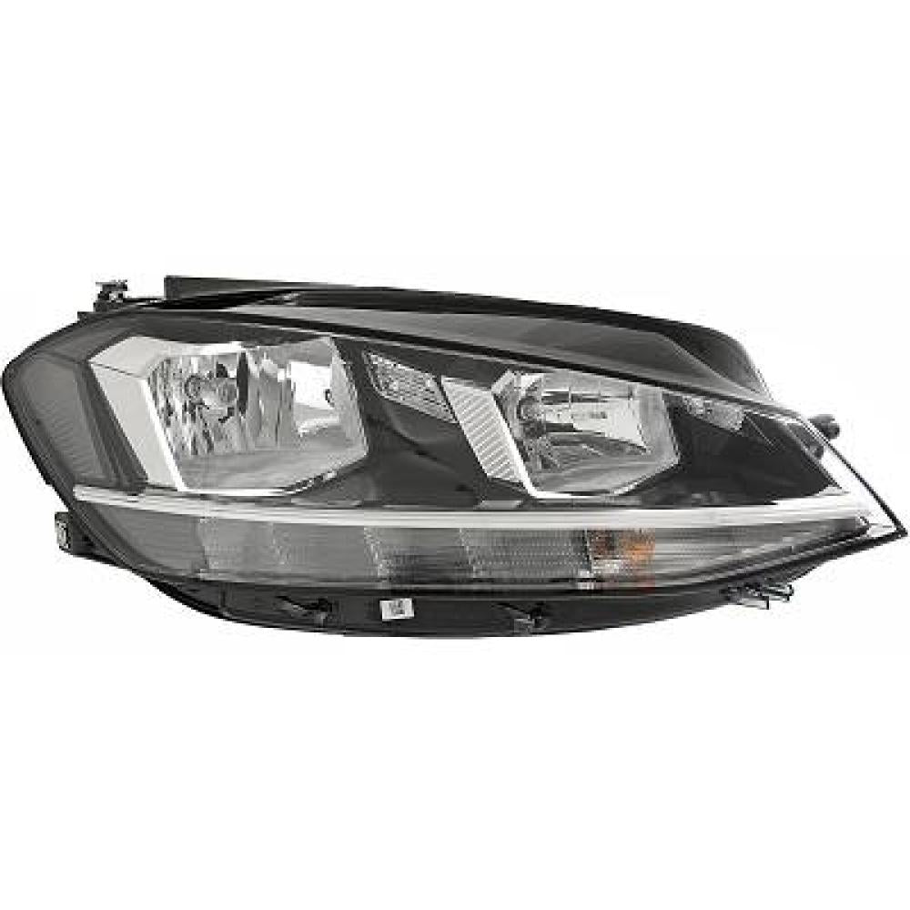 proiettore destro h7 h9 elettrico con motore con luce diurna led volkswagen golf 7 5 variant gti gtd 2017 2020 vg4044903