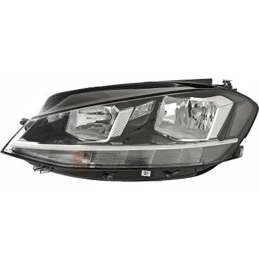 proiettore sinistro h7 h9 elettrico con motore con luce diurna led volkswagen golf 7 5 2016 2020 vg4044904