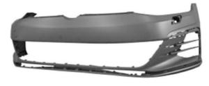 paraurti anteriore con primer con tappo copri gancio con fori lavafari con tracce pdc volkswagen golf 7 5 gti gtd 2017 2020 vg4081021