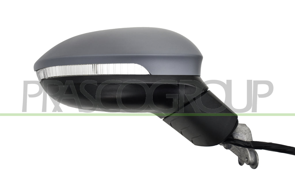 retrovisore destro elettrico con primer termico con fanale con luce cortesia con memoria con blis convesso 14 pins volkswagen golf viii 2020 vg4107343