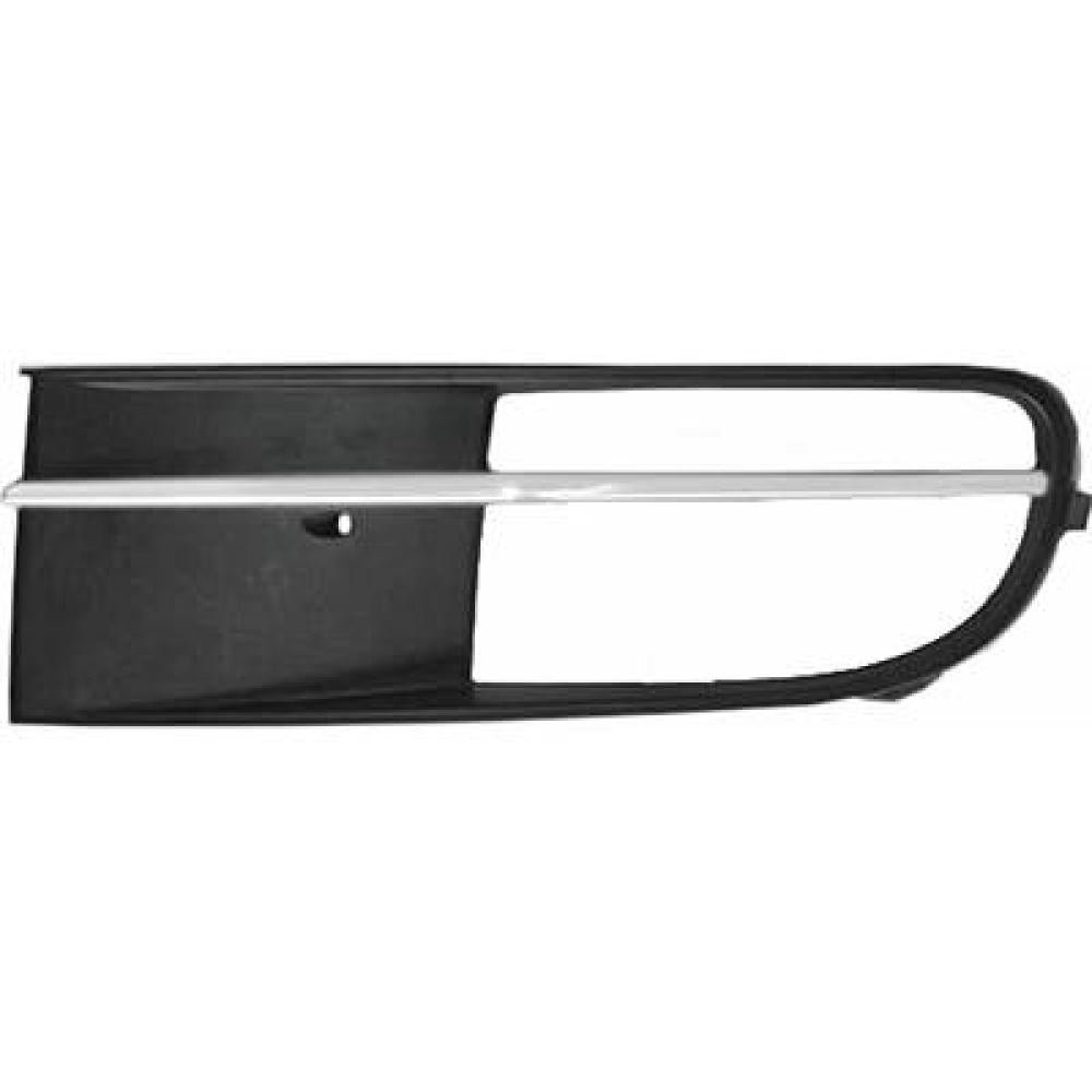 griglia sinistra paraurti anteriore nera con profilo cromato volkswagen new beetle 2012 2016 vg4242134