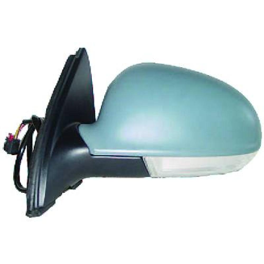 retrovisore sinistro elettrico termico con primer con fanale asferico volkswagen jetta golf variant 2005 2010 vg5207324