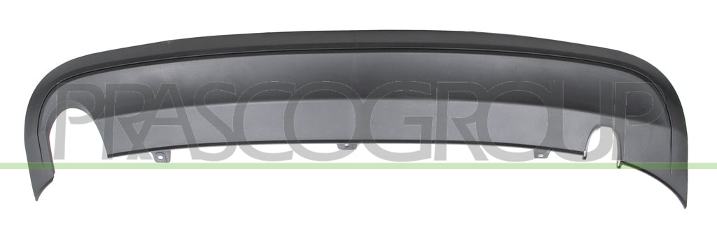 spoiler paraurti posteriore nero goffrato con scarico singolo a sinistra volkswagen jetta 2010 2014 vg5221861
