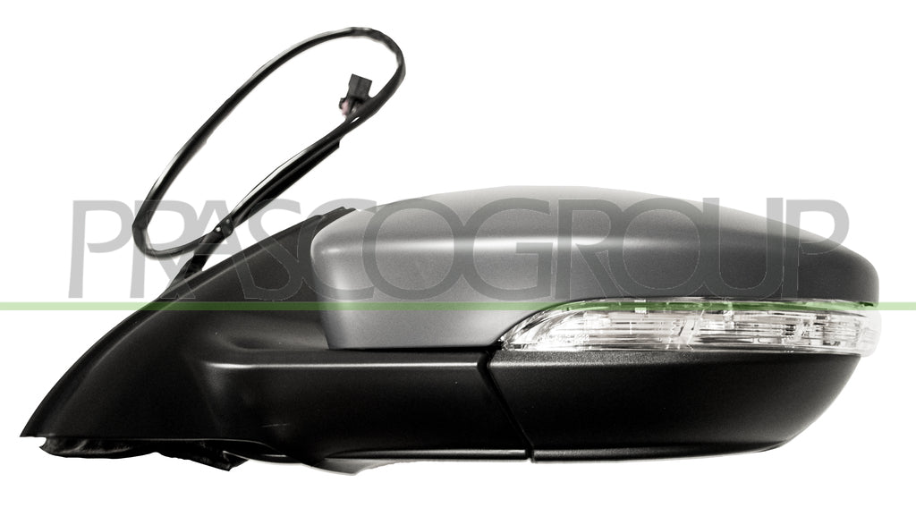 retrovisore sinistro elettrico termico con primer con fanale asferico 16h6p volkswagen jetta 2010 2014 vg5227324p