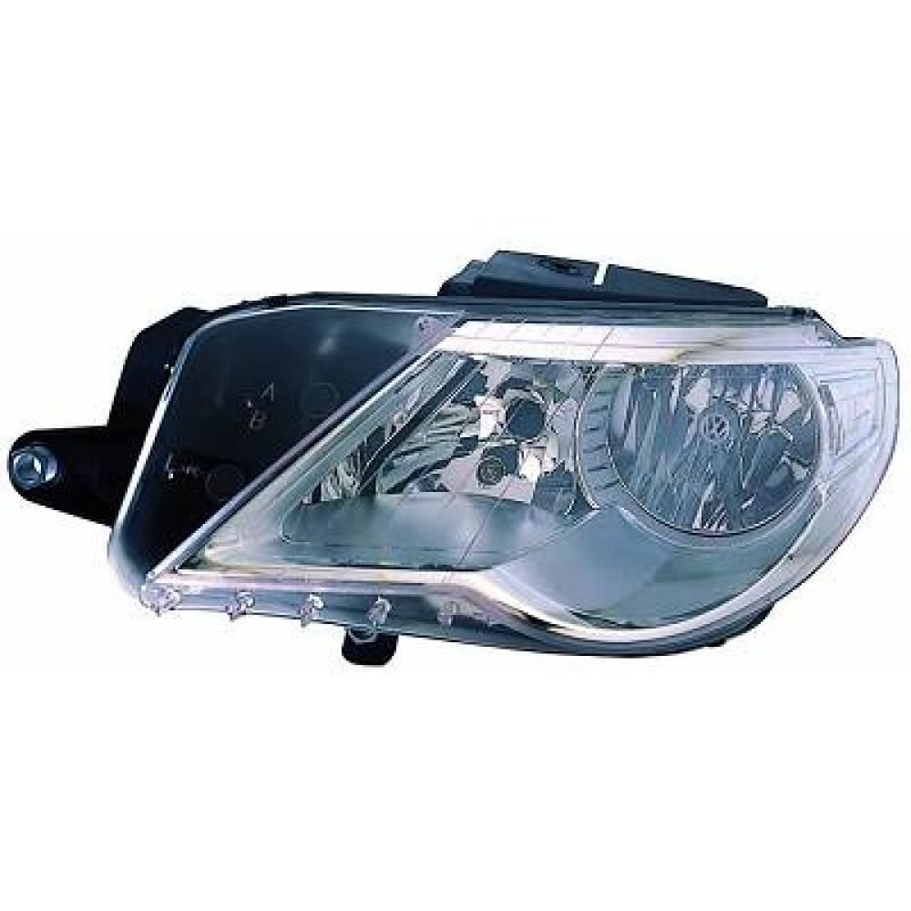 proiettore sinistro h7 h7 h7 elettrico con motore volkswagen passat cc 2008 2011 vg6204904
