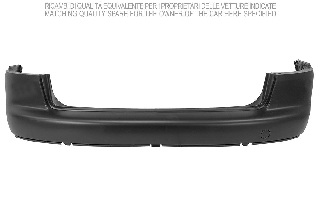paraurti posteriore nero liscio da primerizzare volkswagen touran 2003 2006 vg7151051