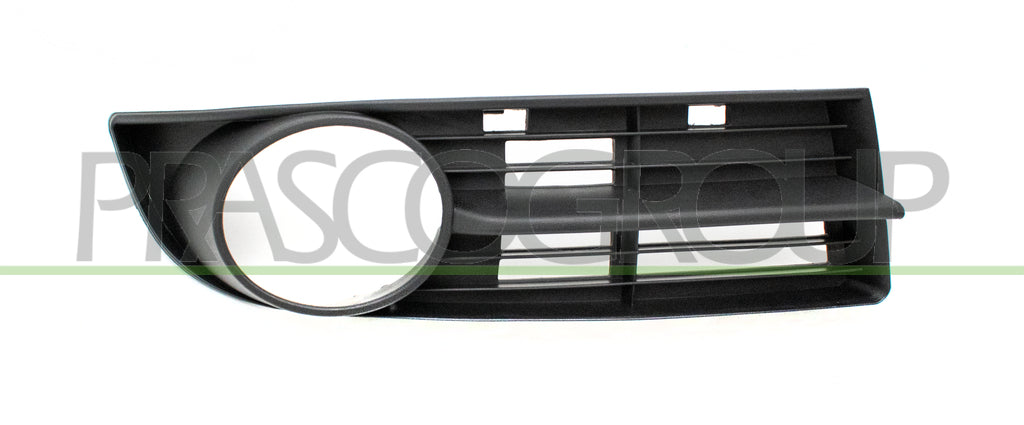 griglia destra paraurti anteriore nera goffrata con sede fendinebbia volkswagen touran 2003 2006 vg7152133