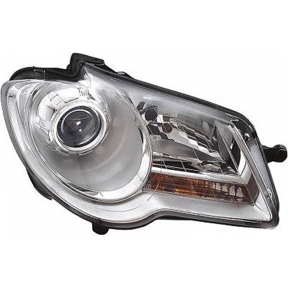 proiettore destro h7 h7 elettrico con motore volkswagen touran 2006 2010 vg7174903