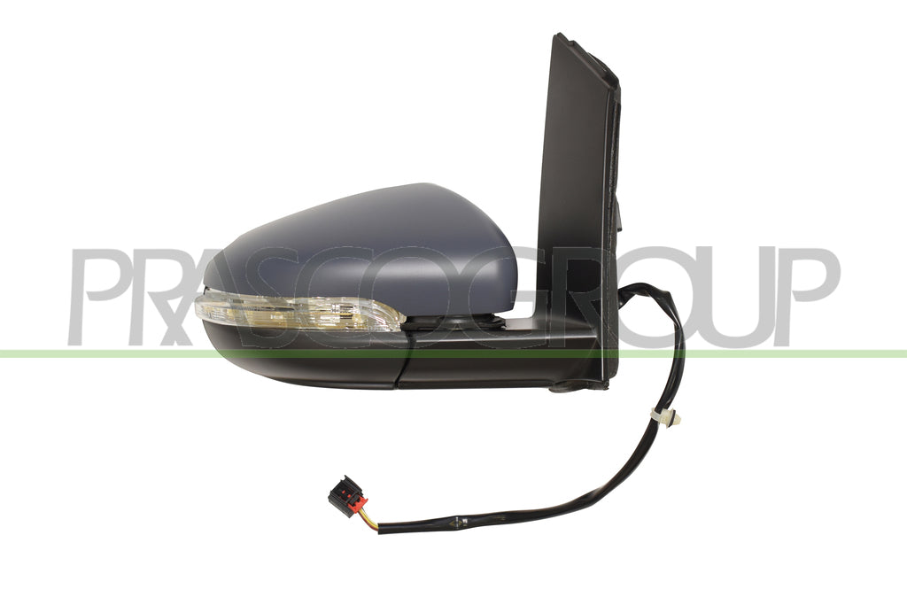 retrovisore destro elettrico con primer termico con fanale convesso 6 pins volkswagen touran 2010 2015 vg7197313p