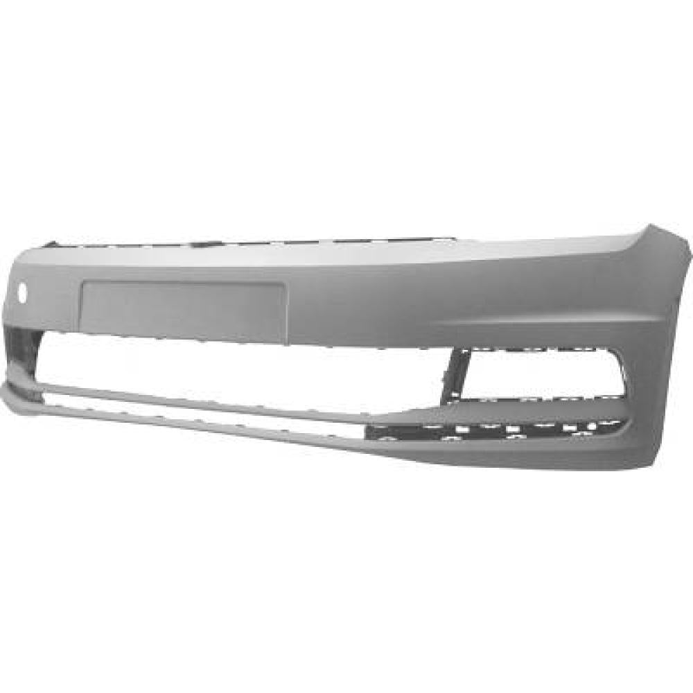 paraurti anteriore con primer con tappo copri gancio con fori pdc e park assist supporti con tracce lavafari volkswagen touran 2015 vg7211041