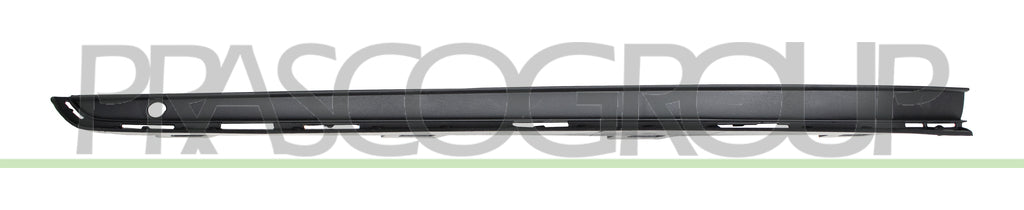 modanatura destra griglia paraurti anteriore inferiore nera con fori profilo volkswagen touran 2015 vg7211243