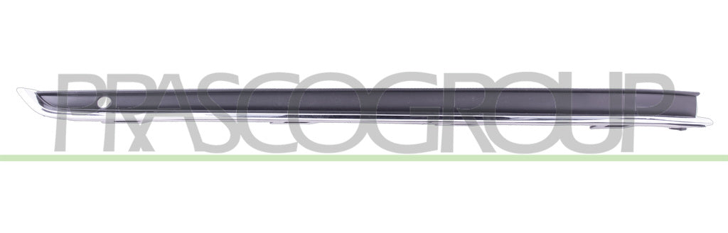 modanatura destra paraurti anteriore inferiore nera con profilo cromato volkswagen touran 2015 vg7211247