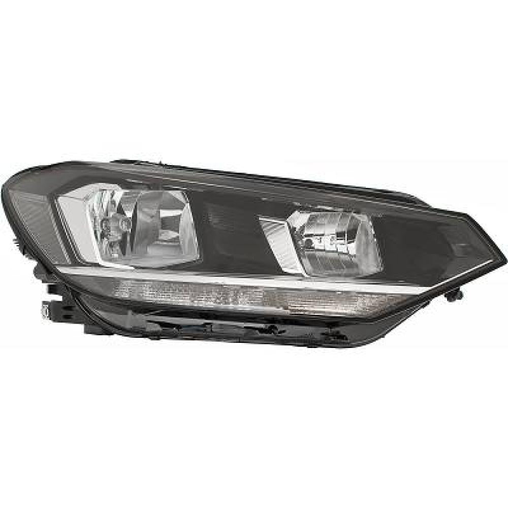 proiettore destro h7 h7 elettrico con motore volkswagen touran 2015 vg7214903