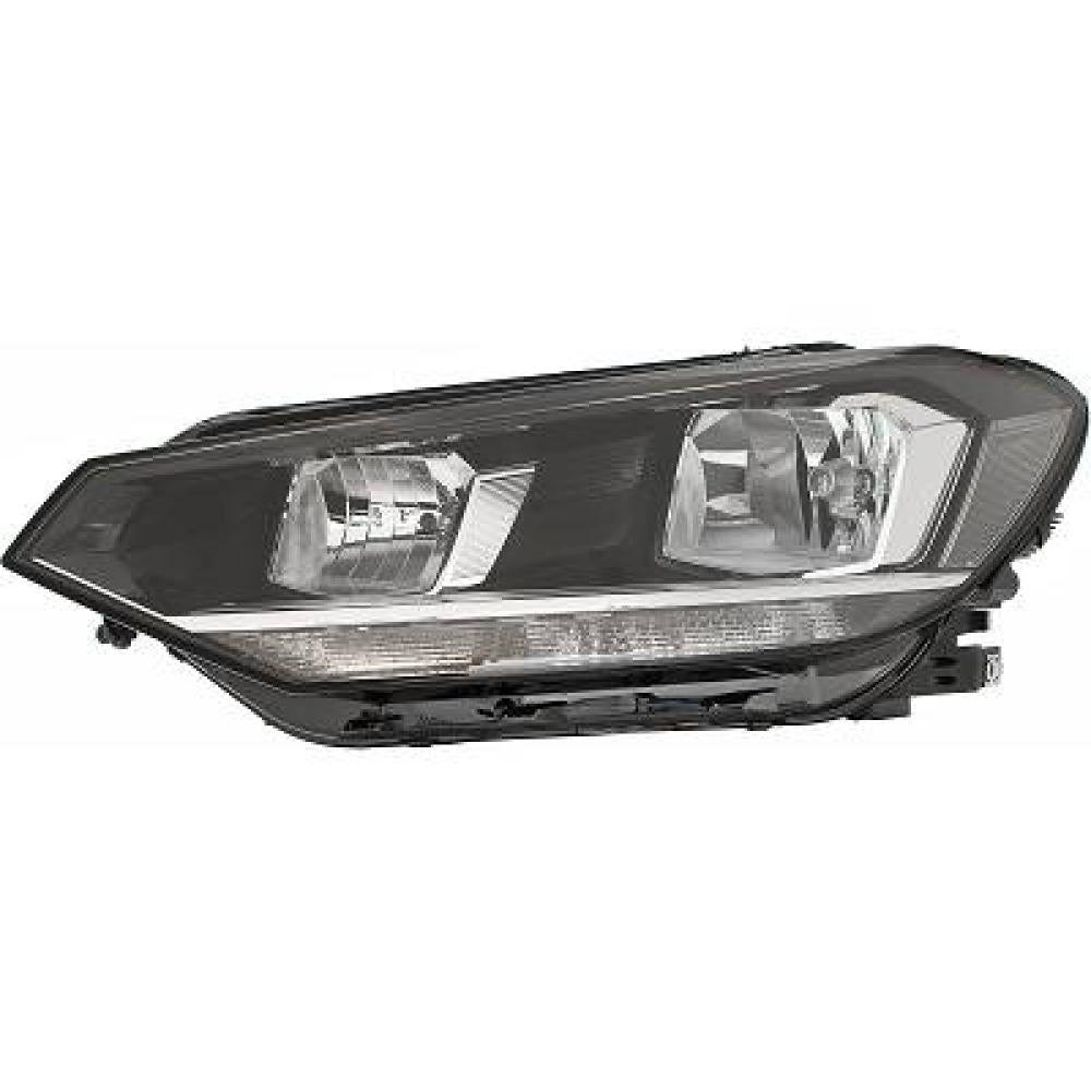 proiettore sinistro h7 h7 elettrico con motore volkswagen touran 2015 vg7214904