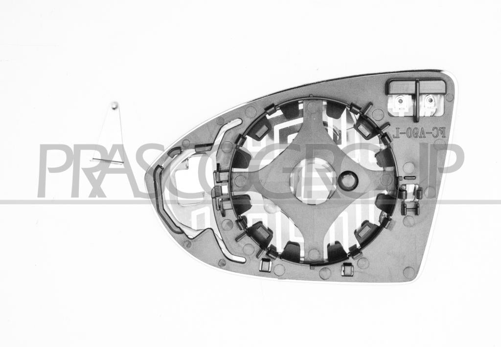 piastra specchio destra termica convessa volkswagen golf sportsvan 2014 2017 vg7217503