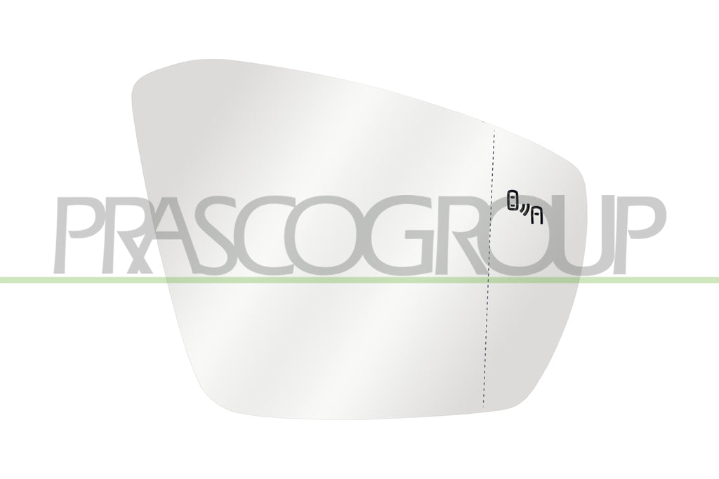 piastra specchio destra termica con blis convessa volkswagen tcross 2019 2024 vg7507523