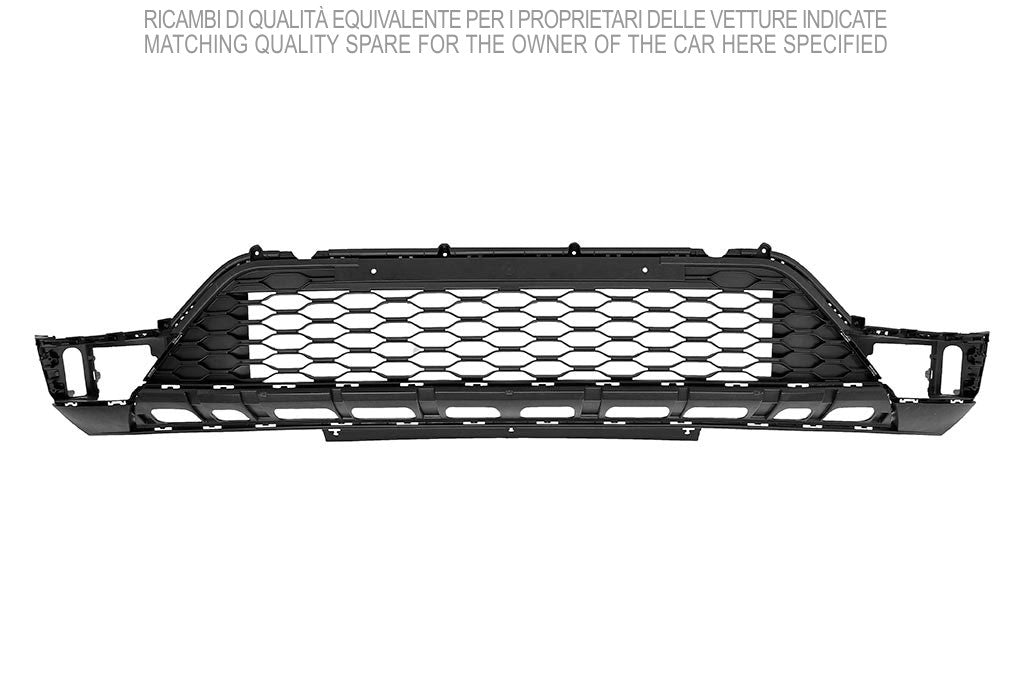 paraurti anteriore inferiore nero goffrato volkswagen troc 2017 2022 vg7701031