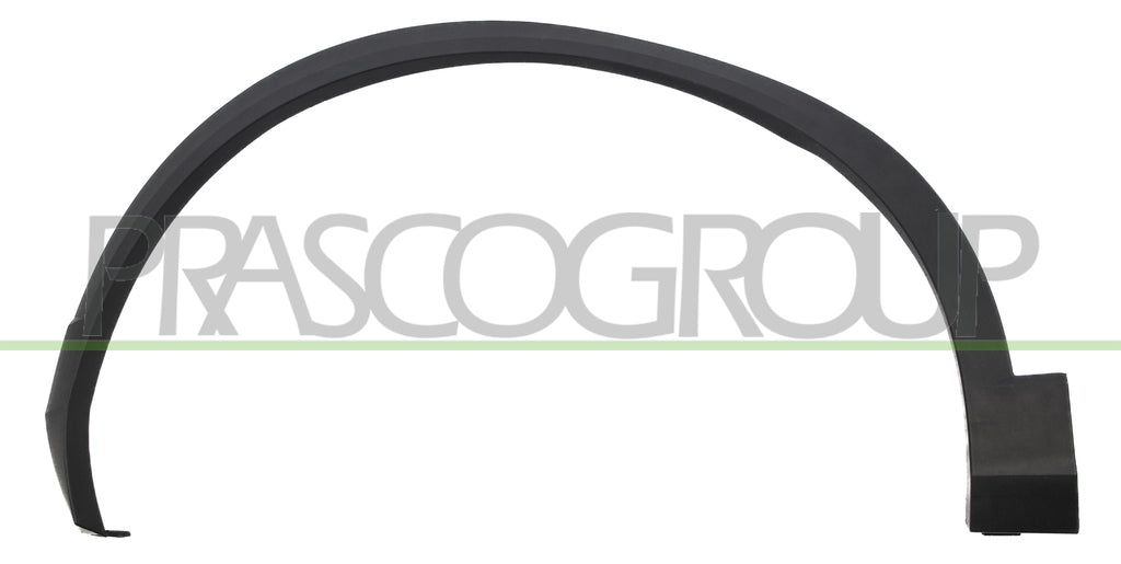 parafanghino anteriore sinistro nero goffrato con clips volkswagen troc 2017 2022 vg7701582